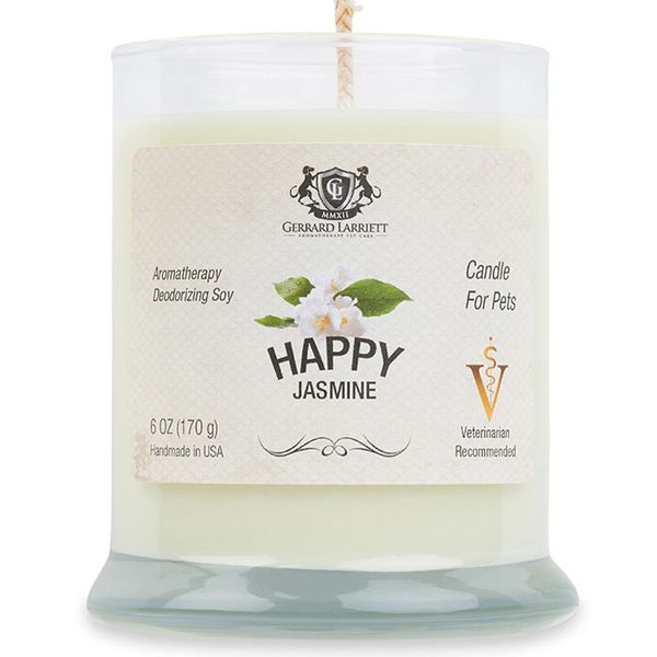 Gerrard Larriett Happy Jasmine Pet Odor Eliminator Candle
