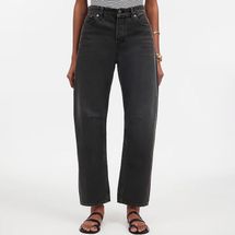 Madewell The Darted Barrel-Leg Jean