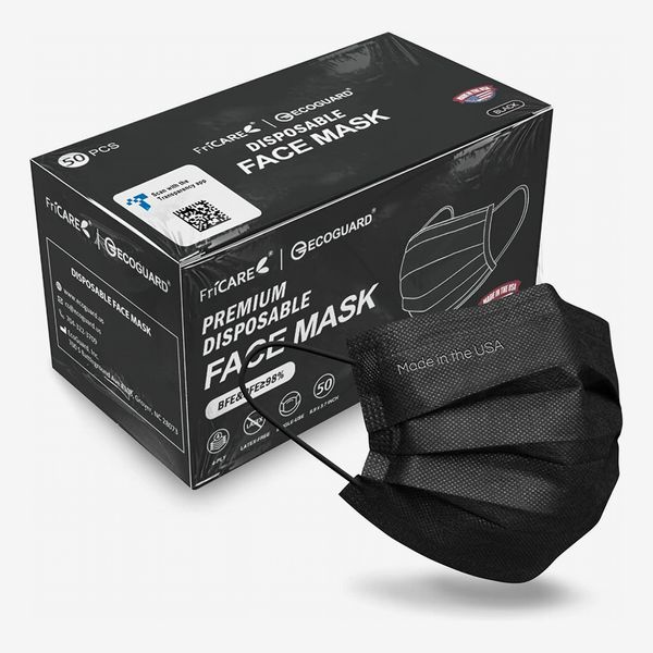 EcoGuard 3-Ply Disposable Face Mask With Ear Loop