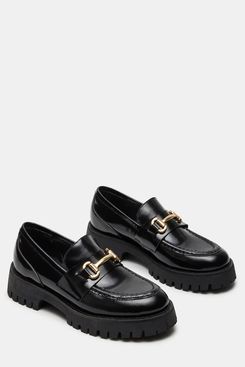 Steve Madden Lando Black Leather