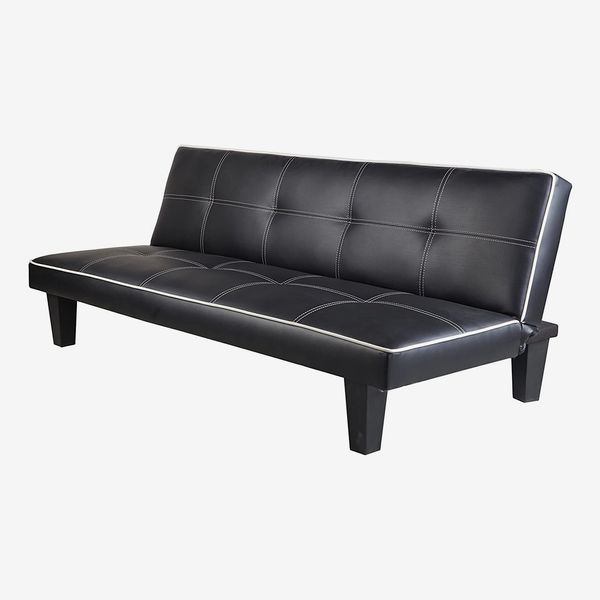 7 Star Furniture Click Clack Faux Leather Sofa