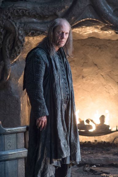 Send a raven to Theon — dear old dad Balon Greyjoy is alive! But perhaps not for long. Remember, Melisandre's blood-magic leech spell back in season two named the Greyjoy patriarch as one of three kings to die, and the other two have since passed away, so ...