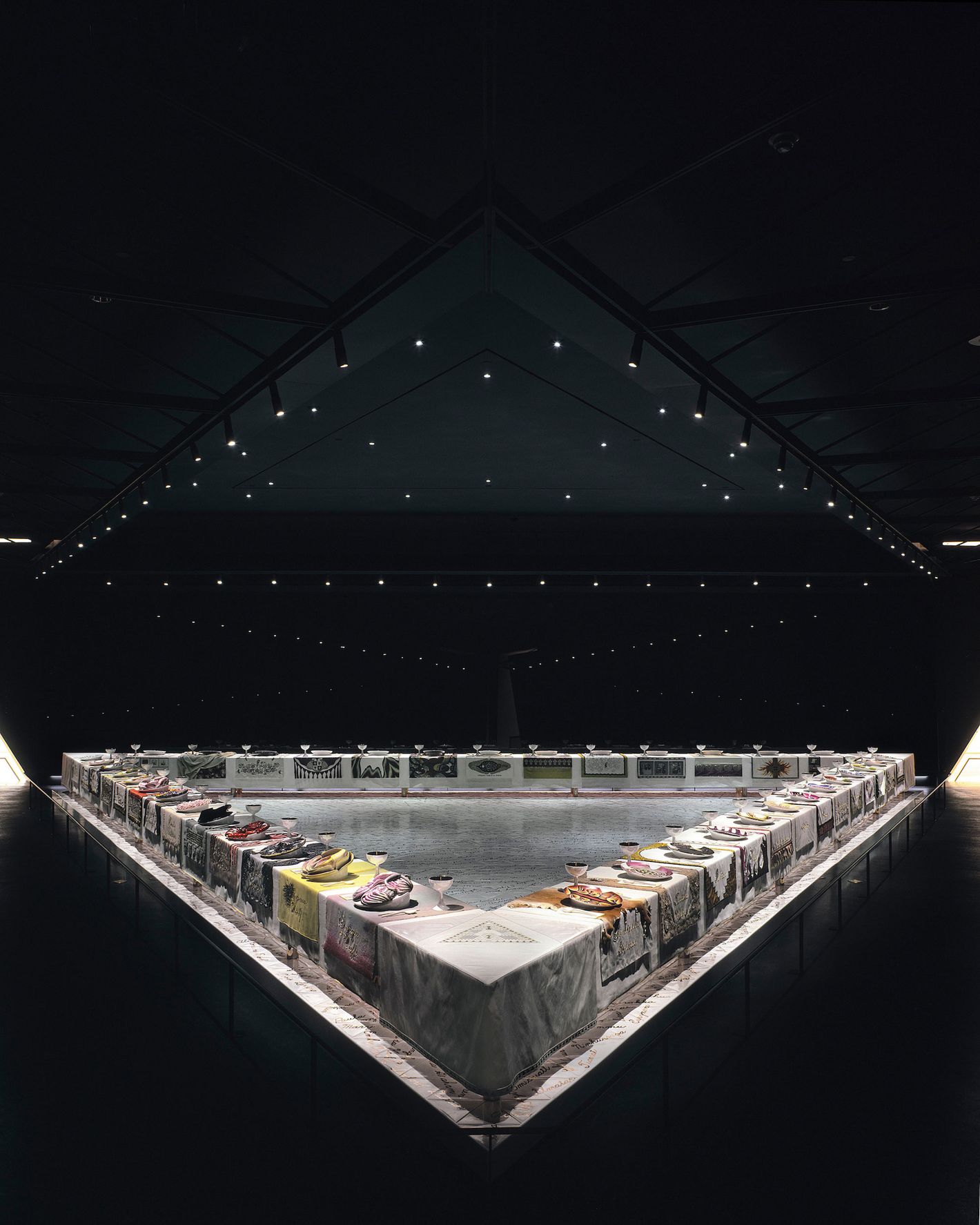 Brooklyn Museum Revisits The Dinner Party by Judy Chicago