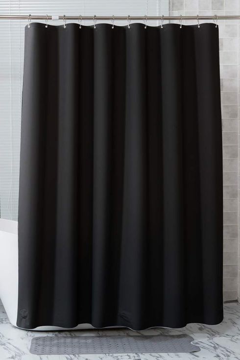 19 Best Shower Curtains 2021 The, All Black Shower Curtain