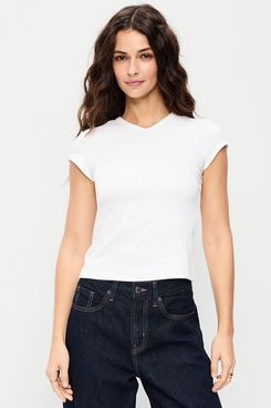Old Navy Snug High V-Neck T-Shirt