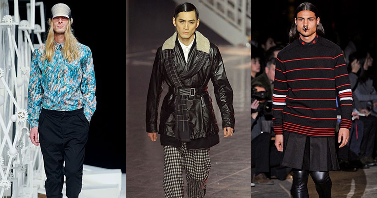 New Menswear Shows: Givenchy, John Galliano, Henrik Vibskov, and More