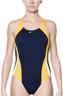 Nike Women's Poly Color Surge Fastback Tank Swimsuit