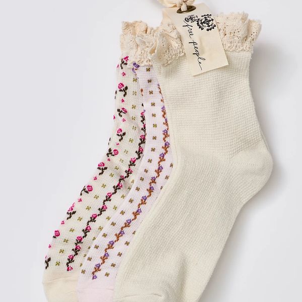 Free People Ruffle Sock Pack
