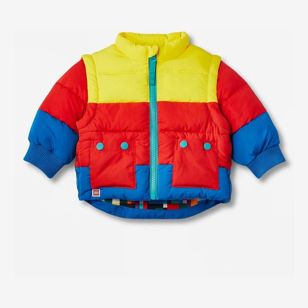 LEGO Collection x Target Baby Adaptive Color Block Puffer Jacket