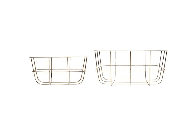 Base 212 Set of Two Wire Baskets