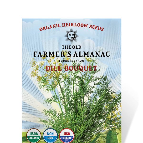 The Old Farmer's Almanac Organic Dill Seeds