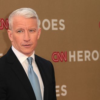 LOS ANGELES, CA - DECEMBER 11: Television reporter Anderson Cooper attends the CNN Heroes: An All-Star Tribute at The Shrine Auditorium on December 11, 2011 in Los Angeles, California. (Photo by Frederick M. Brown/Getty Images)