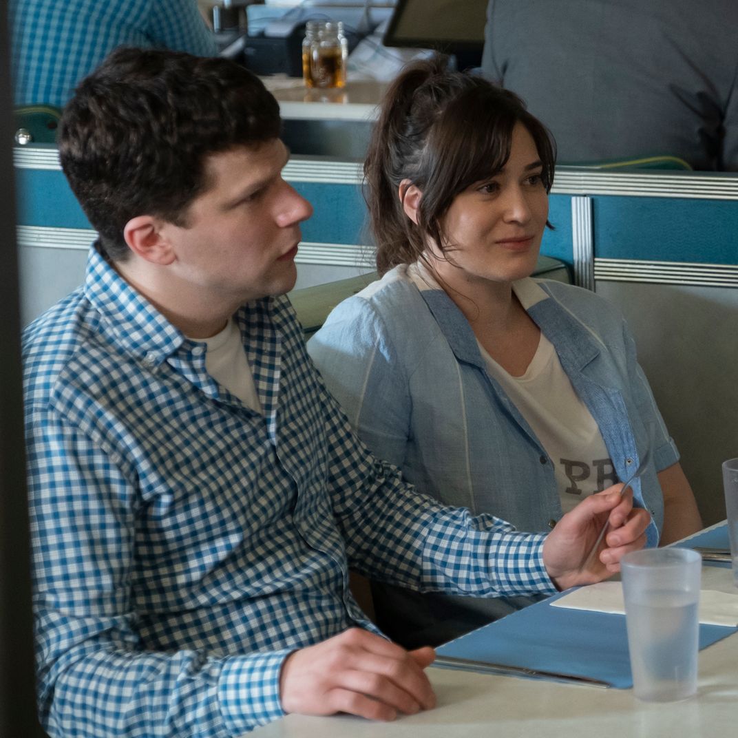 E.J.’s Luncheonette: Third Avenue at 73rd Street. We couldn’t shoot certain angles at E.J.’s because it’s surrounded by outdoor dining sheds, and we pulled out the Plexiglas panels between the tables. A fun fact about our day at E.J.’s is that our locations manager, Ryan Hammer, wasn’t there because his wife was giving birth to a baby named Emilia Jane (E.J.!).