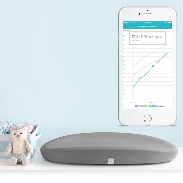 Hatch Grow Smart Changing Pad and Scale