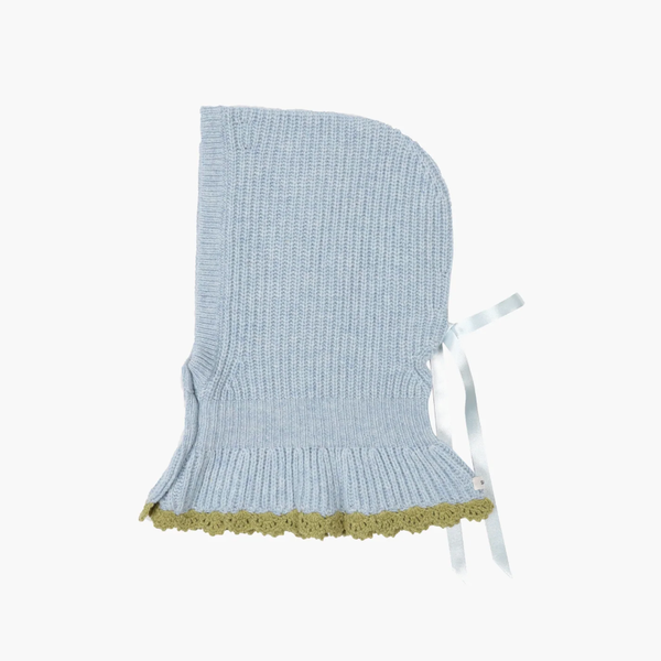 Sandy Liang Kady Balaclava In Light Blue