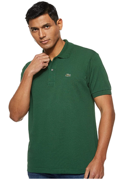 Lacoste Short-Sleeved L.12.12 Pique Polo Shirt