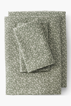 Lands’ End 400 Thread Count Premium Supima Cotton No Iron Sateen Bed Sheet Set