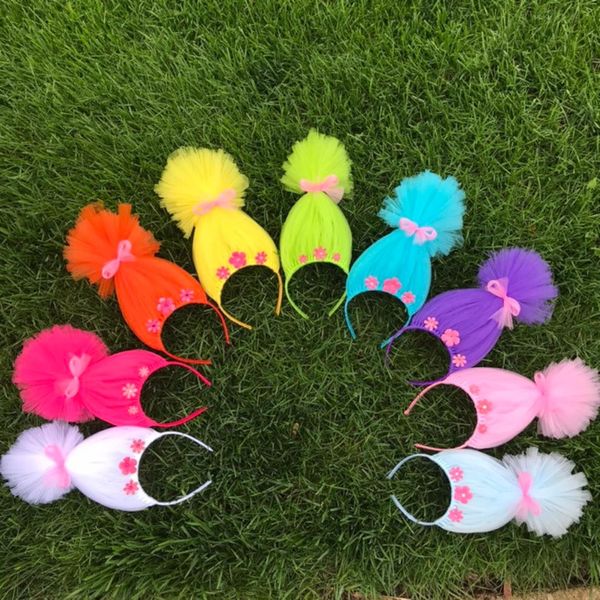 Trolls Inspired Hair Headband