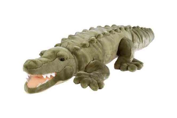 giant stuffed crocodile