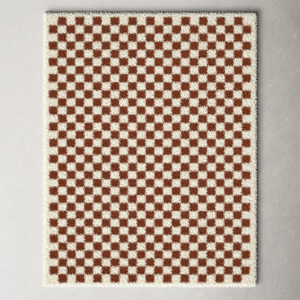 AllModern Walker Checkered Rug