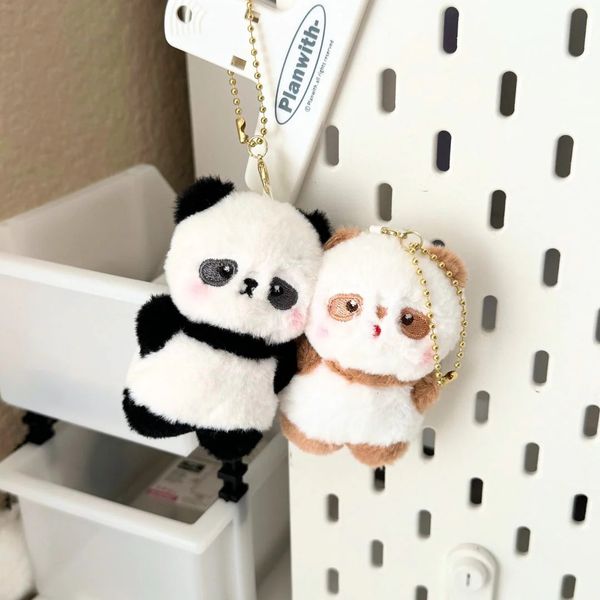 Magnetic Panda Keychain Plush