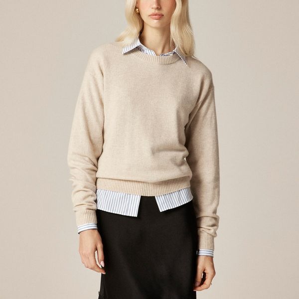 J.Crew Perfect Cashmere Crewneck Sweater