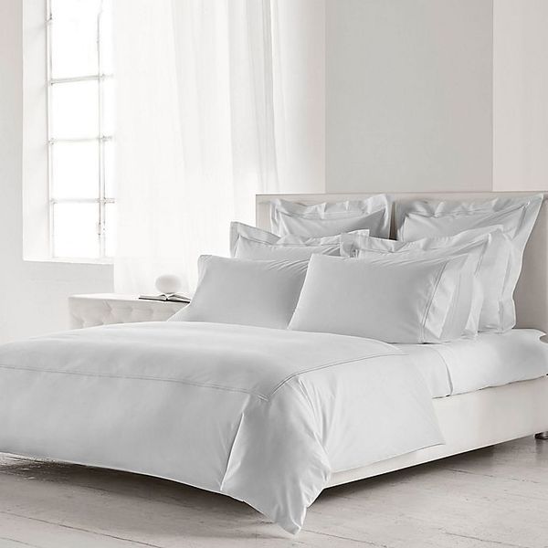 Frette At Home Piave Queen Duvet Cover in White, Queen