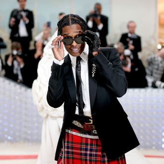 A$AP Rocky Climbs a Girl's Face Before Met Gala, Apologizes