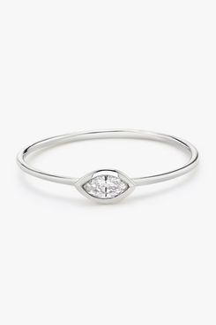 Vrai Knife-Edge Bezel Ring