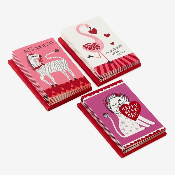 Hallmark Kids Mini Valentines Day Cards, 18 Cards with Envelopes