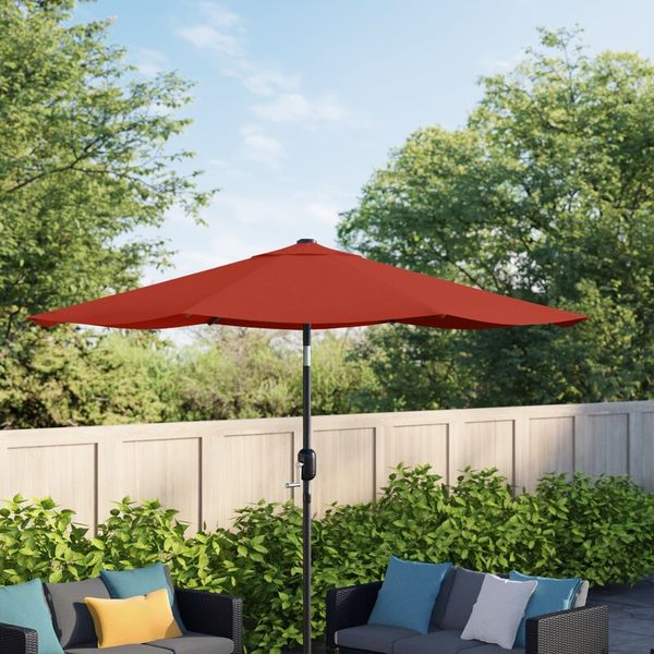 Zipcode Design Delaplaine 9’ Market Umbrella