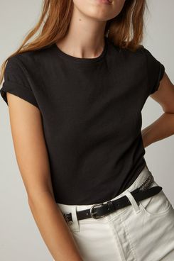 Re/Done 1950s Boxy Cropped T-Shirt