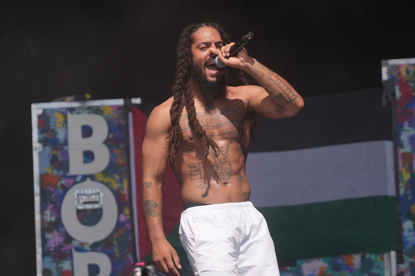 Bob Vylan Calls Glastonbury Backlash a ‘Distraction’ From Gaza Aid
