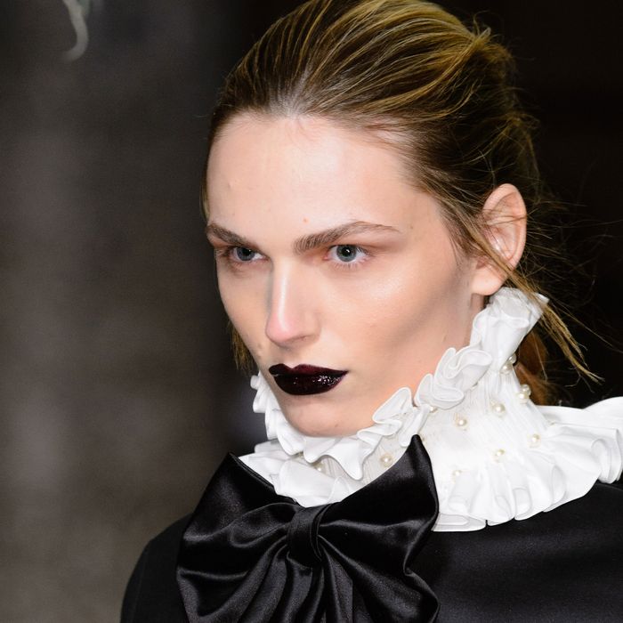 How to Wear Black Lipstick and Not Scare People