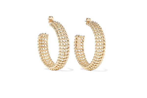 Rosantica Vita gold-tone hoop earrings