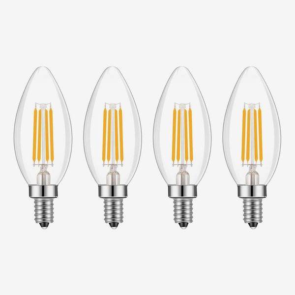 Lamsky E14 LED Filament Bulbs 4-Pack