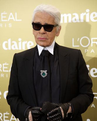 Karl Lagerfeld.