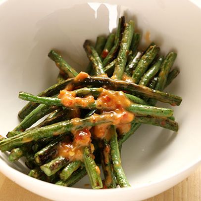 Long Beans, Chili, Uni