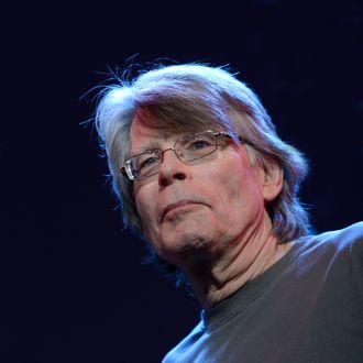 PARIS, FRANCE - NOVEMBER 16: American writer Stephen King poses during a portrait session held on November 16, 2013 in Paris, France. (Photo by Ulf Andersen/Getty Images)