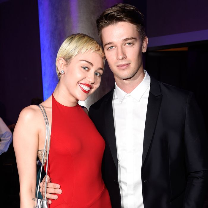 Miley Cyrus is also an M-word. Here she is with Patrick Schwarzenegger.