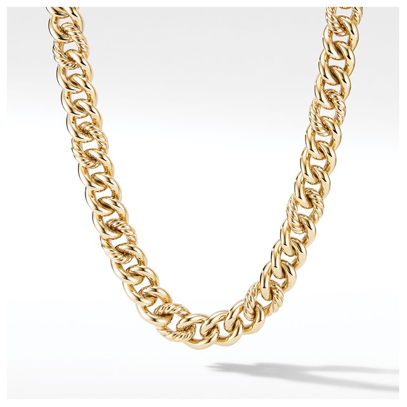 13.5mm Curb Chain Necklace