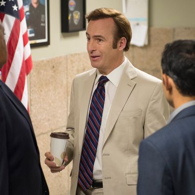 Bob Odenkirk as Jimmy McGill - Better Call Saul _ Season 1, Episode 6 - Photo Credit: Ursula Coyote/AMC