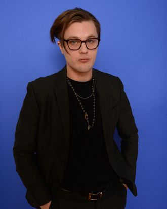 PARK CITY, UT - JANUARY 18: Actor Michael Pitt poses for a portrait during the 2014 Sundance Film Festival at the Getty Images Portrait Studio at the Village At The Lift on January 18, 2014 in Park City, Utah. (Photo by Larry Busacca/Getty Images)