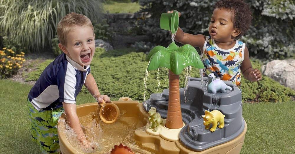 play day sand and water table