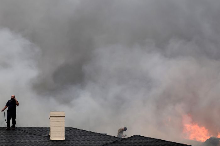 Powerful Winds Fuel Multiple Fires Across Los Angeles Area