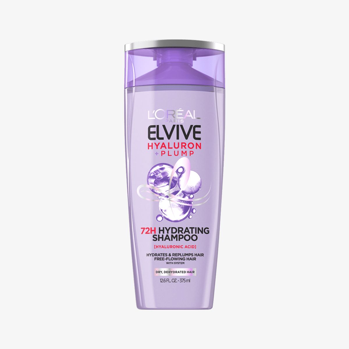 L’Oréal Paris Elvive Hyaluron + Plump Hydrating Shampoo, Paraben-Free