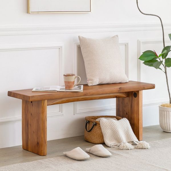 Kelly Clarkson Home Solid Wood Bench