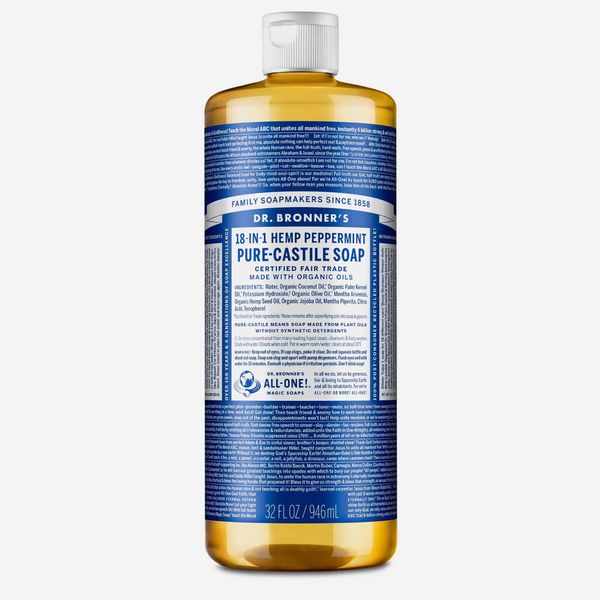 Dr. Bronner’s Peppermint Pure-Castile Liquid Soap