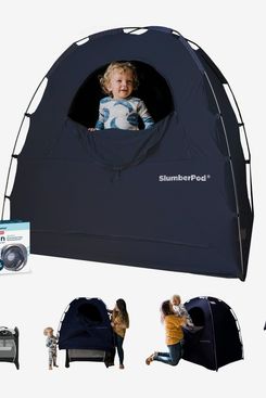 SlumberPod Portable Privacy Pod Blackout Canopy Crib Cover