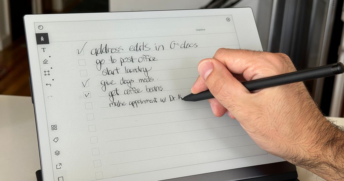 ReMarkable 2 e-ink notepad review